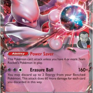 Team Rocket's Mewtwo ex - 081/182 - Double Rare - Inglés