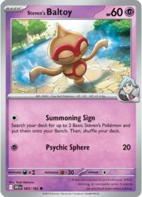 Steven's Baltoy - 083/182 - Common - Inglés