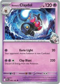 Steven's Claydol - 084/182 - Uncommon - Inglés