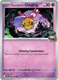 Team Rocket's Chingling - 085/182 - Common - Inglés