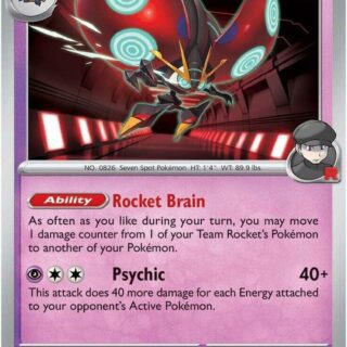 Team Rocket's Orbeetle - 089/182 - Uncommon - Inglés