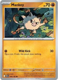 Mankey - 090/182 - Common - Inglés
