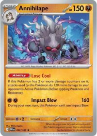 Annihilape - 092/182 - Holo Rare - Inglés