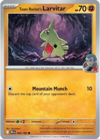 Team Rocket's Larvitar - 094/182 - Common - Inglés