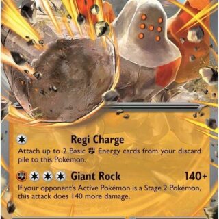 Regirock ex - 101/182 - Double Rare - Inglés