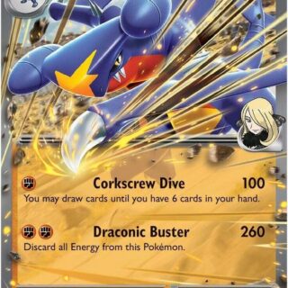 Cynthia's Garchomp ex - 104/182 - Double Rare - Inglés