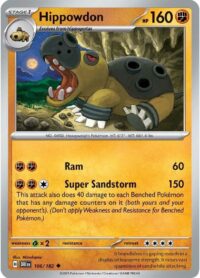 Hippowdon - 106/182 - Uncommon - Inglés