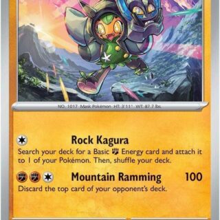 Cornerstone Mask Ogerpon - 111/182 - Uncommon - Inglés