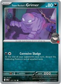 Team Rocket's Grimer - 123/182 - Common - Inglés