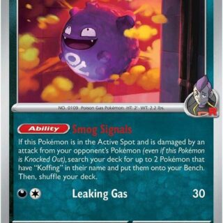 Team Rocket's Koffing - 125/182 - Common - Inglés