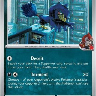 Team Rocket's Murkrow - 127/182 - Uncommon - Inglés
