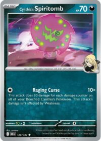 Cynthia's Spiritomb - 129/182 - Uncommon - Inglés