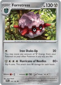 Forretress - 140/182 - Uncommon - Inglés