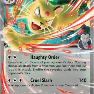 Team Rocket's Persian ex - 150/182 - Double Rare - Inglés