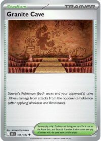 Granite Cave - 166/182 - Uncommon - Inglés