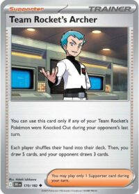 Team Rocket's Archer - 170/182 - Uncommon - Inglés