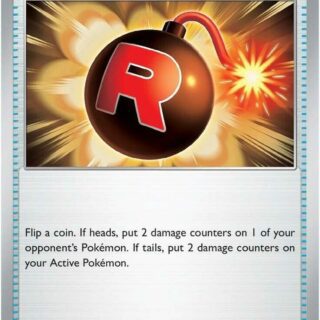 Team Rocket's Venture Bomb - 179/182 - Uncommon - Inglés