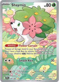 Shaymin - 185/182 - Illustration Rare - Inglés