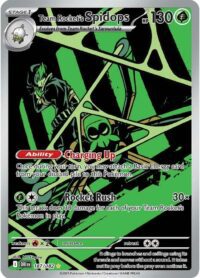 Team Rocket's Spidops - 187/182 - Illustration Rare - Inglés