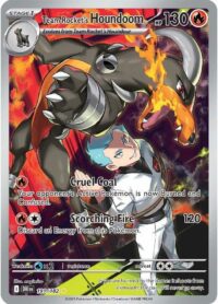 Team Rocket's Houndoom - 191/182 - Illustration Rare - Inglés