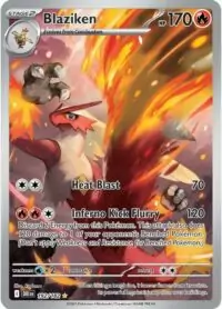 Blaziken - 192/182 - Illustration Rare - Inglés