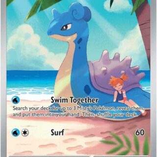 Misty's Lapras - 194/182 - Illustration Rare - Inglés