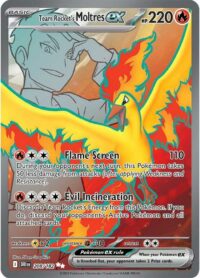 Team Rocket's Moltres ex - 208/182 - Ultra Rare - Inglés