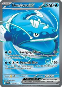 Dondozo ex - 211/182 - Ultra Rare - Inglés