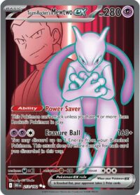 Team Rocket's Mewtwo ex - 213/182 - Ultra Rare - Inglés