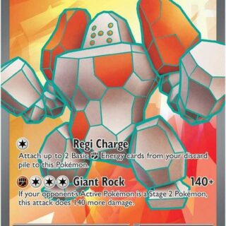 Regirock ex - 214/182 - Ultra Rare - Inglés