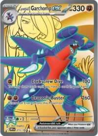 Cynthia's Garchomp ex - 215/182 - Ultra Rare - Inglés