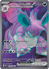 Team Rocket's Nidoking ex - 216/182 - Ultra Rare - Inglés