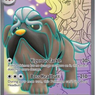 Arven's Mabosstiff ex - 218/182 - Ultra Rare - Inglés