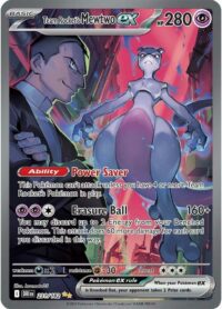Team Rocket's Mewtwo ex - 231/182 - Special Illustration Rare - Inglés