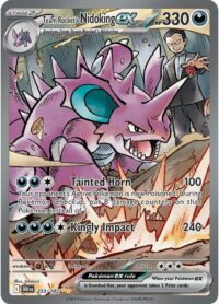 Team Rocket's Nidoking ex - 233/182 - Special Illustration Rare - Inglés