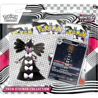 Pokemon TCG Scarlet & Violet - White Flare - Tech Sticker Collection - English