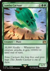 Jumbo Cactuar - Rare - #191 - Inglés (FF)