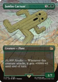 Jumbo Cactuar (Borderless) - Rare - #343 - Inglés (FF)