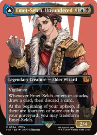 Emet-Selch, Unsundered (Borderless Foil) - Mythic - #394 - Inglés (FF)