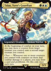 Tidus, Yuna's Guardian (Extended Art Foil) - Mythic - #187 - Inglés