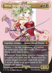 Terra, Herald of Hope (Borderless) - Mythic - #204 - Inglés