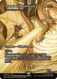Dragon of Mount Gulg - Ancient Copper Dragon (Showcase) - Mythic - #12 - Inglés
