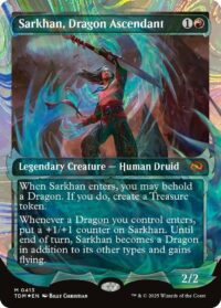 Sarkhan, Dragon Ascendant (Showcase) (Halo Foil) - Mythic - #413 - Inglés (TR)