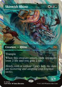Skirmish Rhino (Showcase) (Halo Foil) - Mythic - #418 - Inglés (TR)