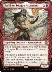 Sarkhan, Dragon Ascendant (Showcase) - Rare (Foil) - #302 - Inglés (TR)