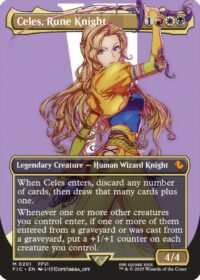 Celes, Rune Knight (Borderless) - Mythic - #201 - Inglés