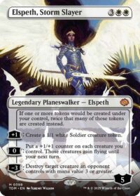 Elspeth, Storm Slayer (Borderless) - Mythic (Foil) - #398 - Inglés (TR)