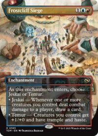 Frostcliff Siege (Borderless) - Rare (Foil) - #385 - Inglés (TR)