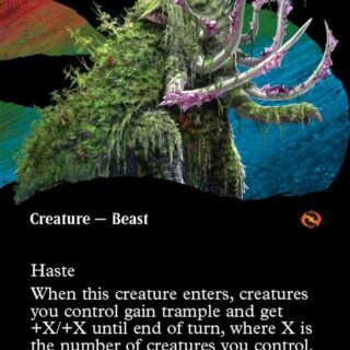 Craterhoof Behemoth (Borderless) - Mythic - #346 - Inglés (TR)