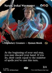 Narset, Jeskai Waymaster (Borderless) - Rare (Foil) - #365 - Inglés (TR)